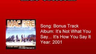 Mac Dre - Bonus Track