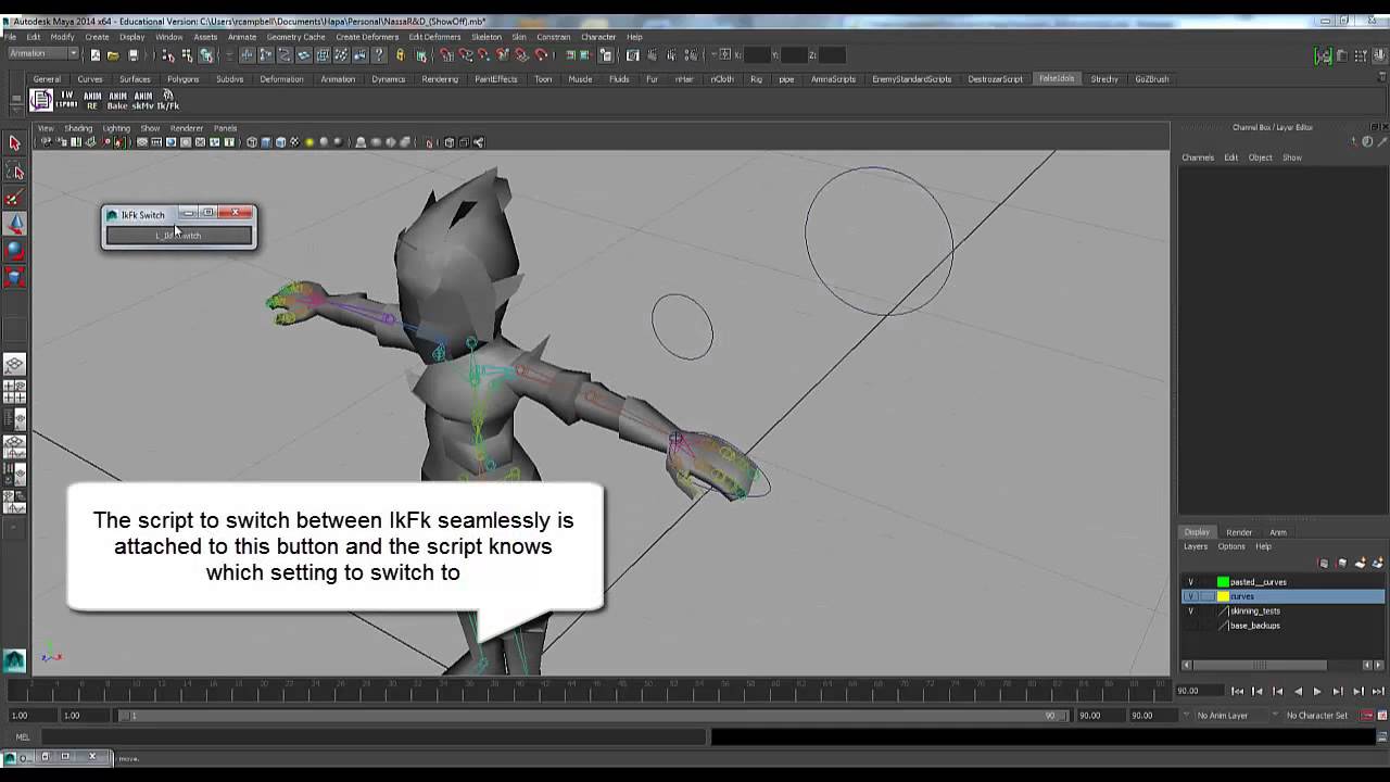 Seamless IkFk Switch