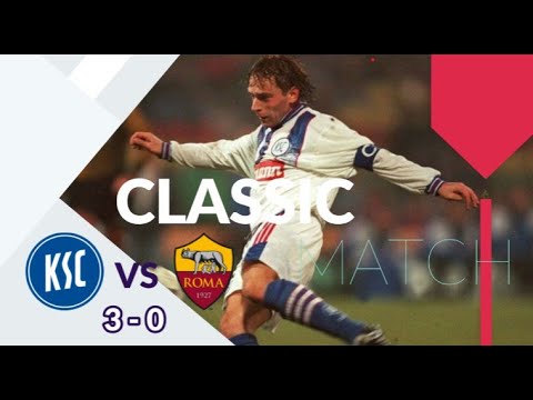 Classic - Karlsruher SC vs AS Roma 3-0 🔹1st Leg 🔹Round of 32 UEFA Cup 1996/1997