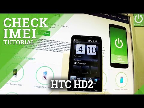 How to Check IMEI in HTC HD2 - IMEI Info / Serial Number