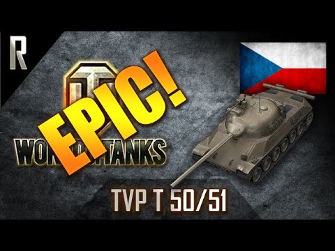 ► World of Tanks - Epic Games: TVP T 50/51 [12 kills, 6526 dmg]