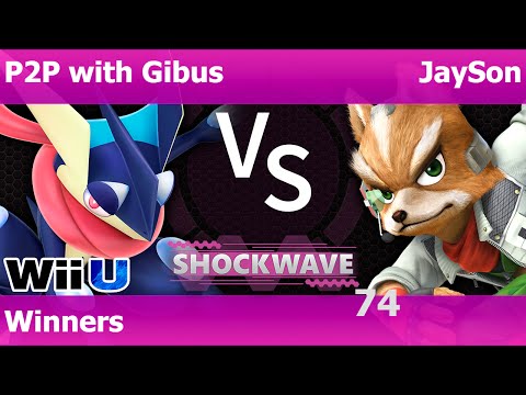 SW Plano 74 - P2P with Gibus (Greninja) vs JaySon (Fox) Winners - Smash 4