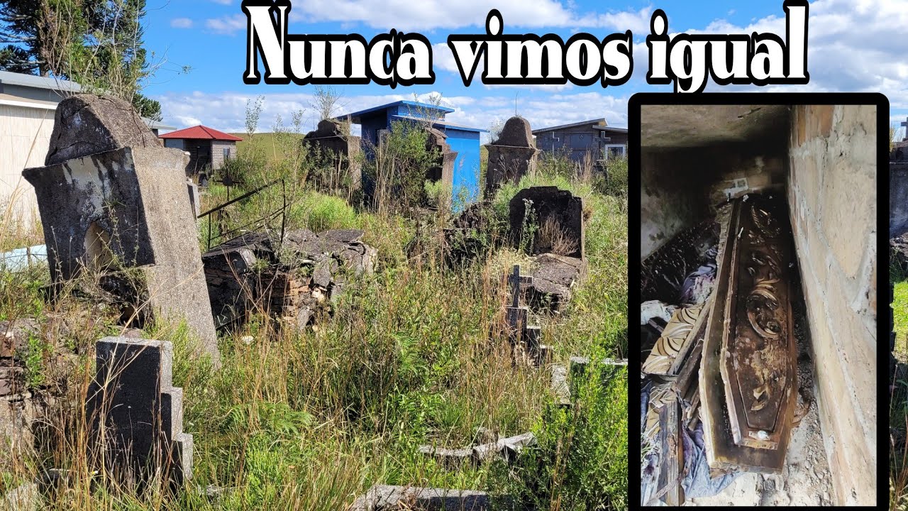CEMITÉRIO DO CAIXÃO nunca visto igual 😳😲😳😲