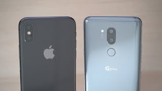 Camera Comparison: LG G7 ThinQ vs iPhone X