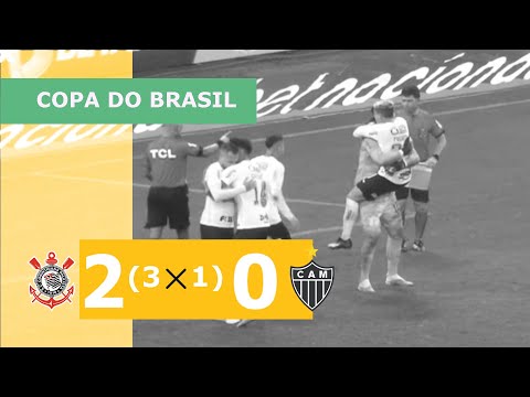 Gols e lances de Corinthians x Atlético Mineiro