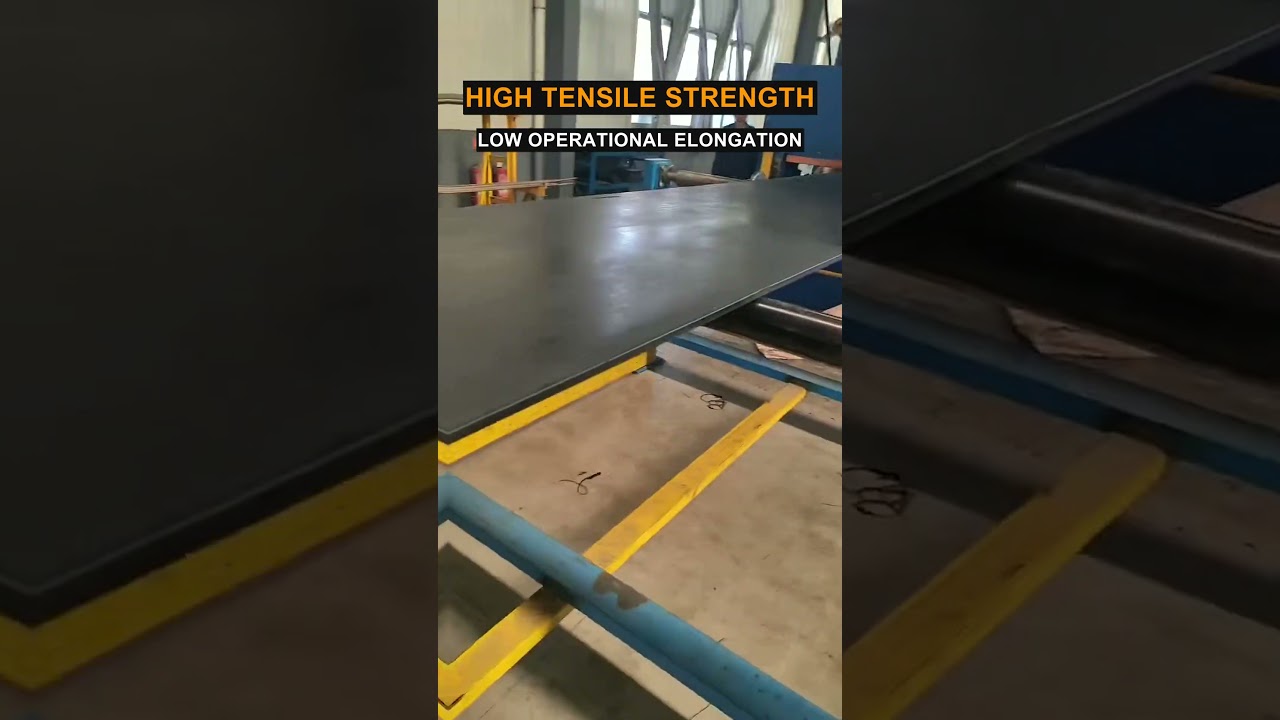 Steel cord conveyor belt manufacturing process