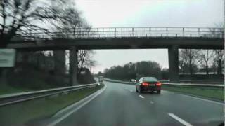 preview picture of video 'Driving On The A38 From Ashburton To Dean Prior, Devon, England 23rd December 2011'