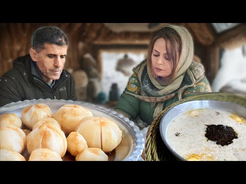 Cooking|Doina|healthy and nutritious food specially for the cold season in the village of Iran