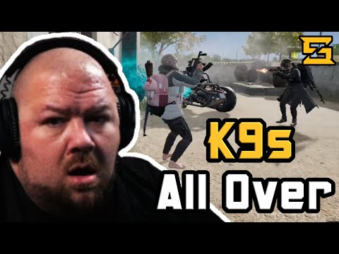 K9s Shooting Everywhere w/ chocoTaco | PUBG Duo Gameplay