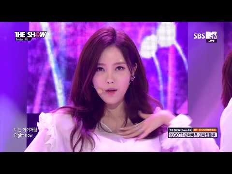T-ARA 티아라 효민 HYOMIN_ "Sketch" 160412 SBSMTV THE SHOW