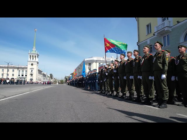 Ангарск принял Парад в честь 80-й годовщины Победы в Великой Отечественной войне