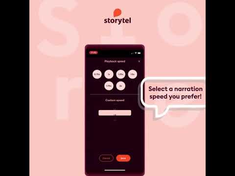 How to Change Narration Speed on Storytel | Storytel | Gujarati | Audiobooks
