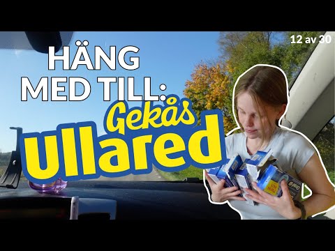 HÄNG MED TILL ULLARED!!! | vloggmånad dag 12