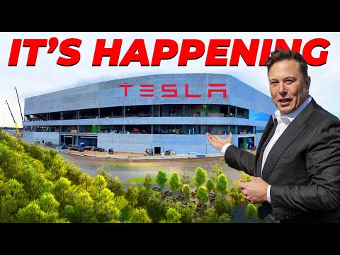Elon Musk OFFICIALLY OPENED Tesla Gigafactory Texas