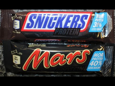 Snickers Protein Bar & Mars Protein Bar Review