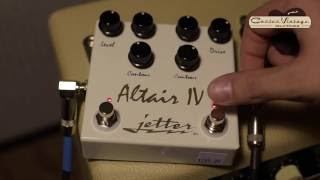 Video thumbnail for Jetter Altair IV Overdrive Pedal Demo by Carter Vintage Guitars
