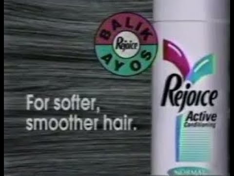 Rejoice with Active Conditioning "Tennis" 30s - Philippines, 1996