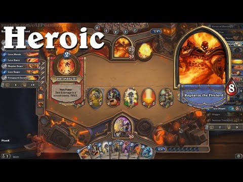 Hearthstone: Ragnaros the Firelord Heroic Boss -BRM -Guide
