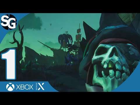 Sea of Thieves: A Pirate's Life Walkthrough Gameplay (No Commentary) | Intro & Tall Tale 1 - Part 1