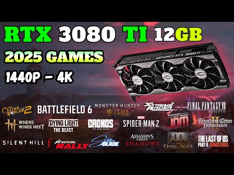 RTX 3080 TI in 2025 Games | 1440p - 4K Benchmark | Best Price/Performance!