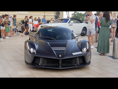 BEST SUPERCARS Monaco - LaFerrari, Monza SP2, F8 Tributo, 812 SF x2, FF, Porsche CGT, Lambo Huracán
