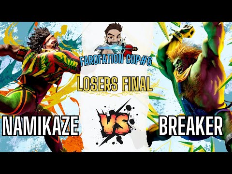 SF6 👊 Namikaze (Dee Jay) vs Breaker (Blanka) 👊 Farofation Cup #6 - Losers Final