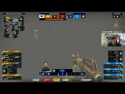 Taco brilhou nesse round - 00 nation vs Team Spirit