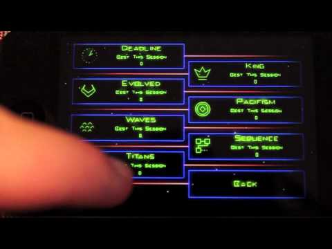 Quick App Review: Geometry Wars Touch