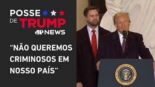 Após posse nos EUA, Trump fala sobre os próximos passos de seu governo