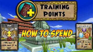 Wizard101  - Training Points and What to Spend Them on