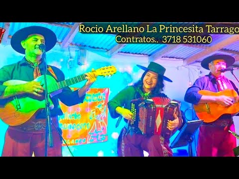 La Fiesta del Quincho Chamamecero Laguna Blanca. Rocio Arellano La Princesita Tarragosera 🕺💃🪗🎸🥳