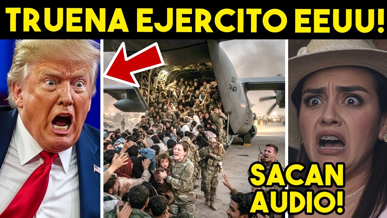 Estalla la pesadilla! FRACASA EVACUACIÓN DE EEUU, ejercito truena contra Trump. Sacan audio a Grecia