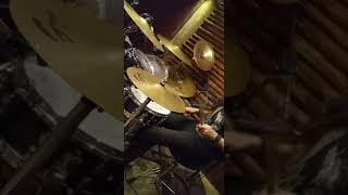 ☠ #shortes  #dums #baterista ♏☠ videodeath metal cidade ocidental go