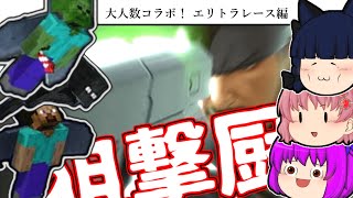 【ゆっくり実況】【音量注意】えいけーさん主催のエリトラレースに参加しようとしたらスティーブ持ってなかった件について【スマブラSPpart33】