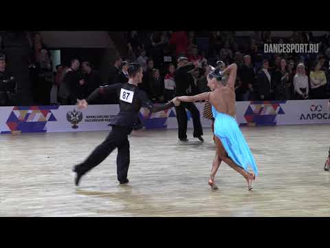 Nikolay Kogut - Anastasia Rybolova | Cha Cha Cha | 1/16 Russian Championship Amateur Latin 2019