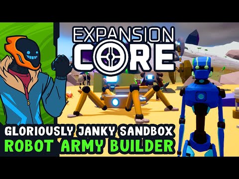 Gloriously Janky Sandbox Robot Army Builder - Expansion Core [Demo]