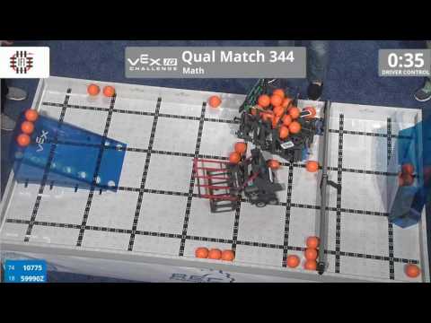 VEX Worlds 2016 - VEXIQ Middle School - Math - Qual 344 (10775 59990Z) 138