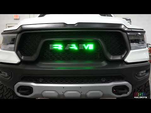 LED Emblem Multicolor Dodge Ram 2019-2024