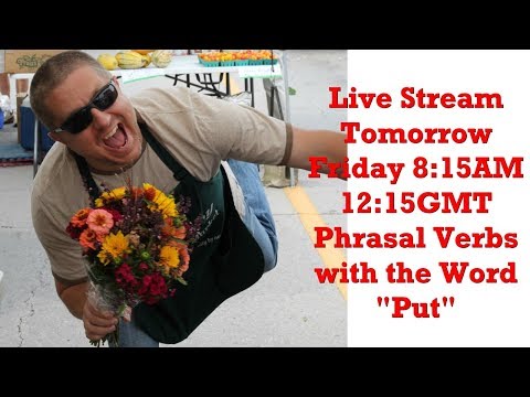 Learn English Phrasal Verbs with "Put" - Phrasal Friday #4
