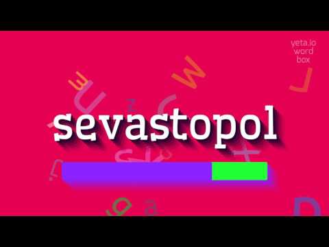 How to say "sevastopol"! (High Quality Voices)