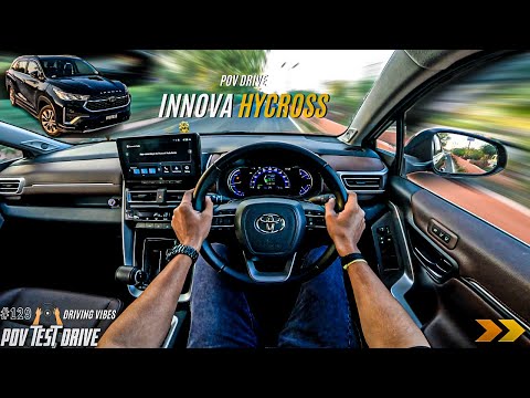 2025 TOYOTA INNOVA HYCROSS ZX | 2.0L 184BHP | POV Drive #129 | INNOVA | 4K | REV GEARSHIFT #hycross