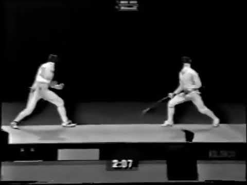 Epee Fencing - Once upon a time in 1997! | Srecki E vs Kolobkov P
