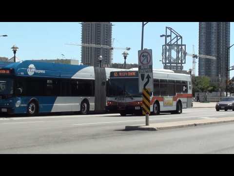 MiWay and GO Transit - Square One City Center Bus Terminal | Compilation Video #1