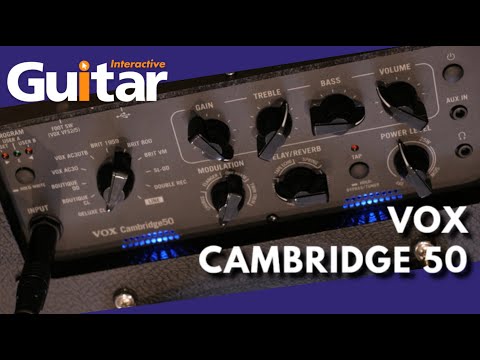 Vox Cambridge50 50-Watt 1x12" Digital Modeling Guitar Combo 2019 - Present - Black image 7