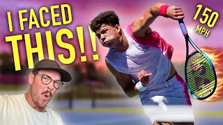 Facing a FULL SPEED Ben Shelton Serve (Can I Return It??)