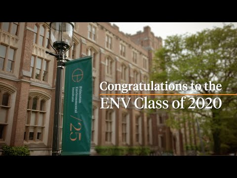 Congratulations to the ENV Class of 2020