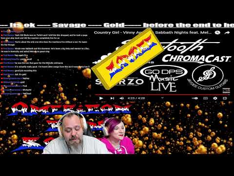 Savage Reactions -Country Girl - Vinny Appice's Sabbath Nights feat. Melody Cristea (LIVE)