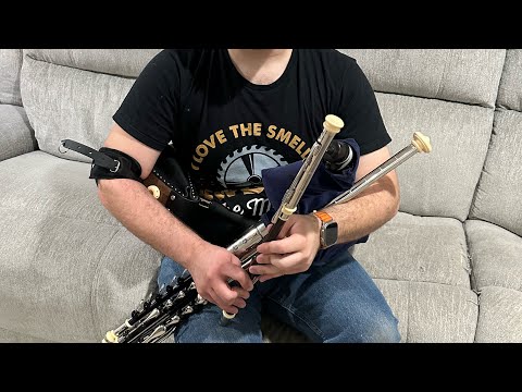Unboxing and first play of my new Fred Morison Uilleann pipes