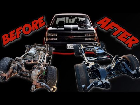 CHEVROLET C1500 O.B.S FULL FRAME RESTORATION 🤩