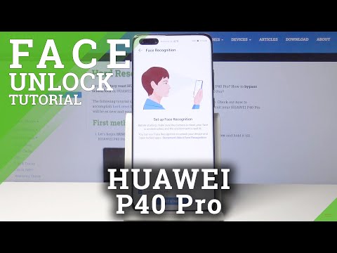 How to Set Up Face Recognition in Huawei P40 Pro – Add Face Unlock